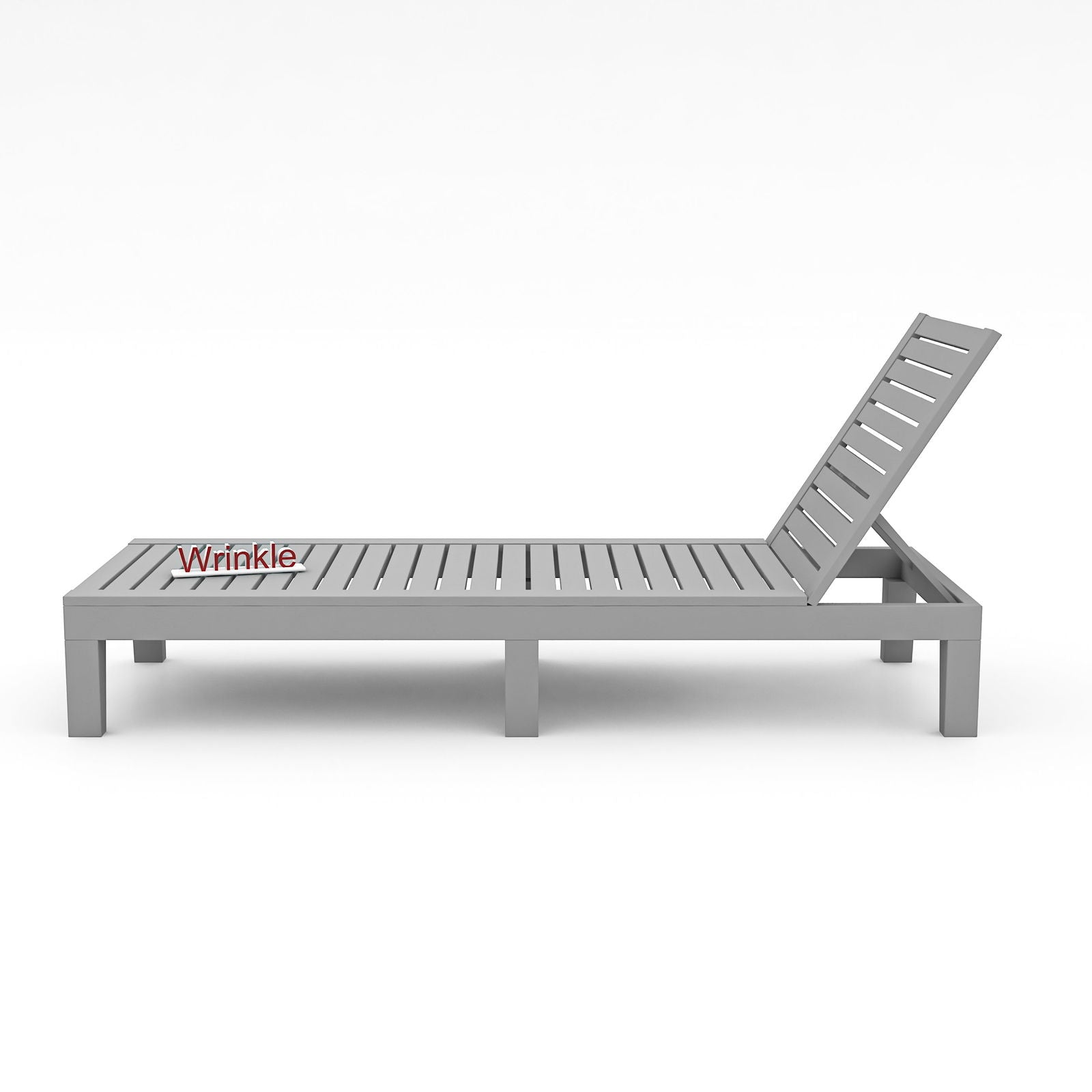 Grey Chaise Lounger Sofa For Resorts and Hotels - Furnishiaa -  -